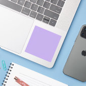 Sticker Violet Pastel Clair Couleur Uni (Ordinateur portable avec iPhone)