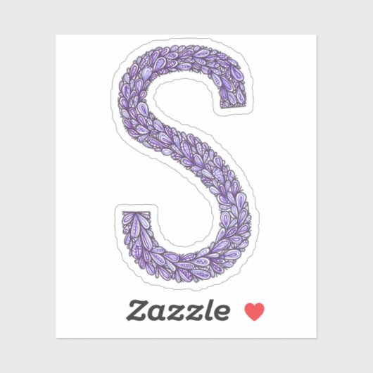 Sticker Violet S (Feuille)