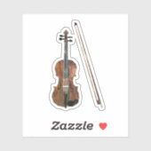 Sticker Violon (Feuille)