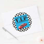 Sticker VIP pour course Anniversaire Faveurs (Enveloppe)