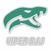 Sticker Viper BJJ Grappling Fighter (Devant)