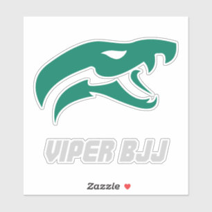 Sticker Viper BJJ Grappling Fighter