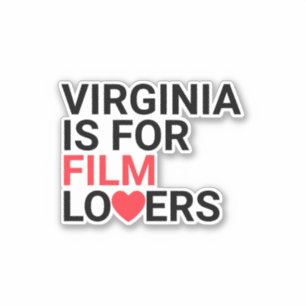 Sticker Virginia Est Pour Les Amateurs De Film Personnalis