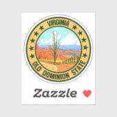 Sticker Virginie (Feuille)