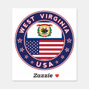 Sticker Virginie-Occidentale