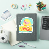 Sticker Virgo le Maiden Zodiac Contour (Couverture iPad)