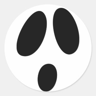 Sticker Visage Fantôme