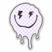 Sticker Visage Pastel Danois Aesthétique Trippy (Devant)