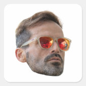 Sticker Visage, Sticker Visage Personnalisé, Photo (Devant)