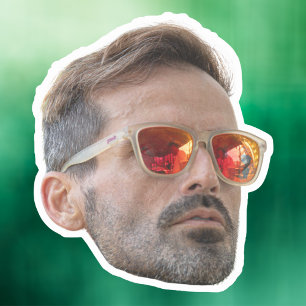 Sticker Visage, Sticker Visage Personnalisé, Photo