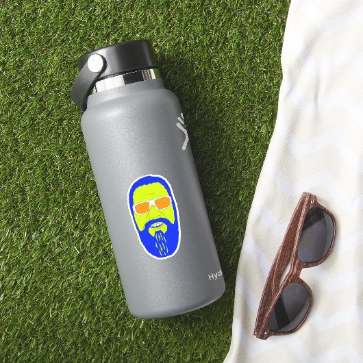 Sticker Visage Weeeuuu (HydroFlask Insitu)