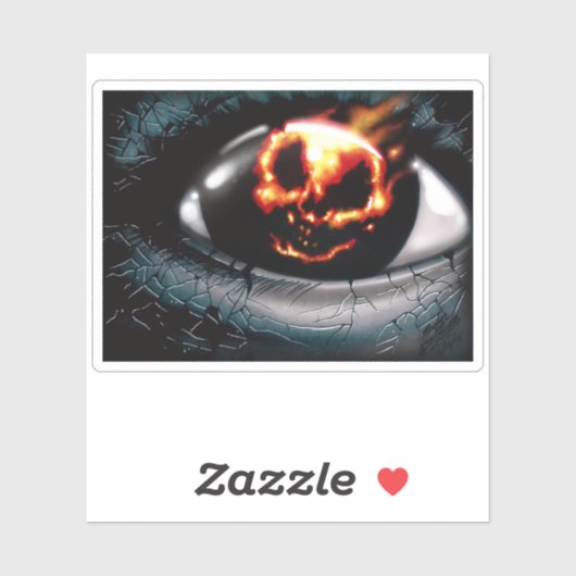 Sticker "Vision incendie" (Feuille)