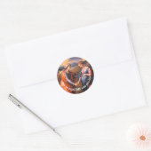 Sticker Visitation Classic Round (Enveloppe)