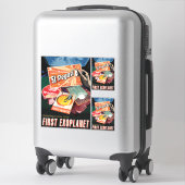 Sticker Visitez La Première Exoplanète Trouvée À L'Extérie (Sur valise)