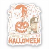 Sticker Vive Halloween (Recto)