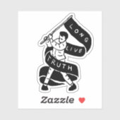 Sticker Vive la vérité (Feuille)
