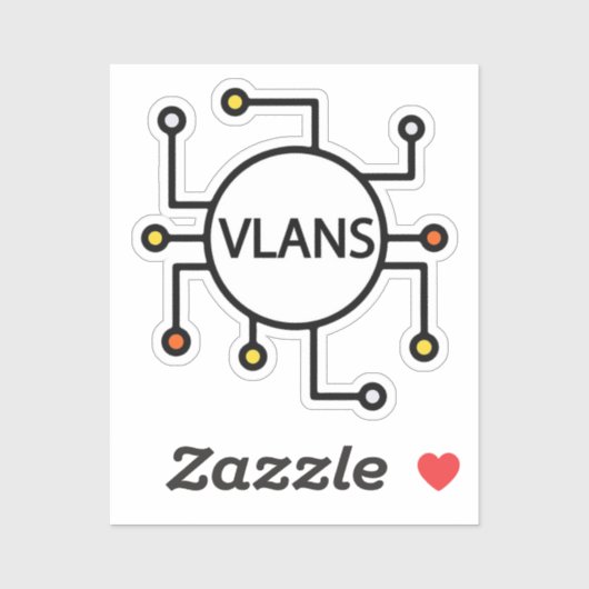 Sticker VLAN Networkers (Feuille)