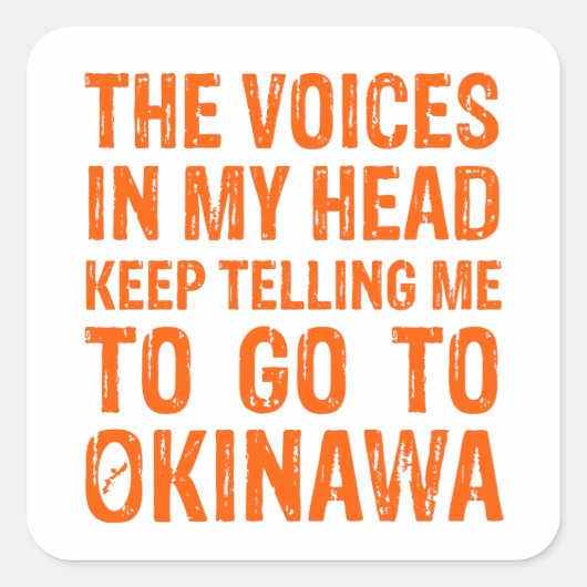 Sticker Voices Of Okinawa (Devant)
