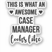 Sticker Voici À Quoi Ressemble Un Gestionnaire De Coques É (Recto)