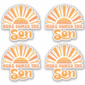 Sticker Voici Le Fils De Dieu I (Jésus) (Devant)