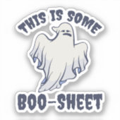 Sticker Voici un Boo Sheet Sassy Ghost (Recto)