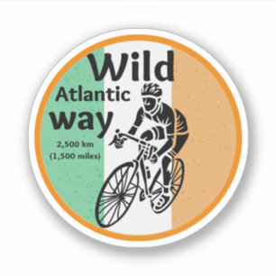 Sticker Voie de l'Atlantique sauvage - Essai de tourisme i