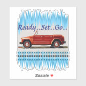 Sticker voiture (Feuille)