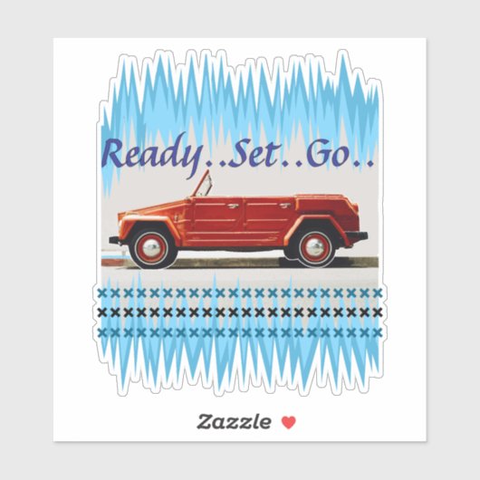 Sticker voiture (Feuille)