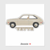 Sticker Voiture classique Retro Chevrolet Chevette (Feuille)