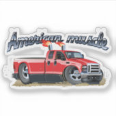 Sticker Voiture de dessin (Devant)