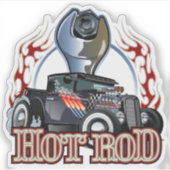 Sticker Voiture de dessin (Devant)