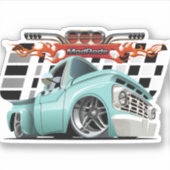 Sticker Voiture de dessin (Devant)