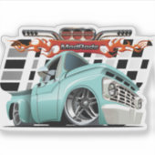 Sticker Voiture de dessin (Devant)