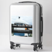 Sticker Voiture de la société Trailer Dealer publicité com (Sur valise)