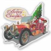 Sticker Voiture de Noël (Devant)