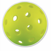 Sticker Voiture de pickball vert (Devant)