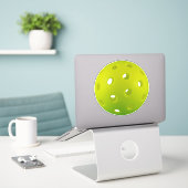 Sticker Voiture de pickball vert (Ordinateur portable sur le bureau)