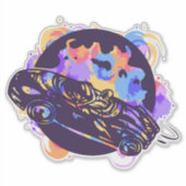 Sticker Voiture spatiale (Devant)