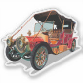Sticker Voiture Vintage (Devant)