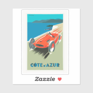 Sticker Voiture vintage.