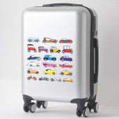 Sticker Voitures classiques pour enfants (Sur valise)