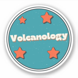 Sticker Volcanologie
