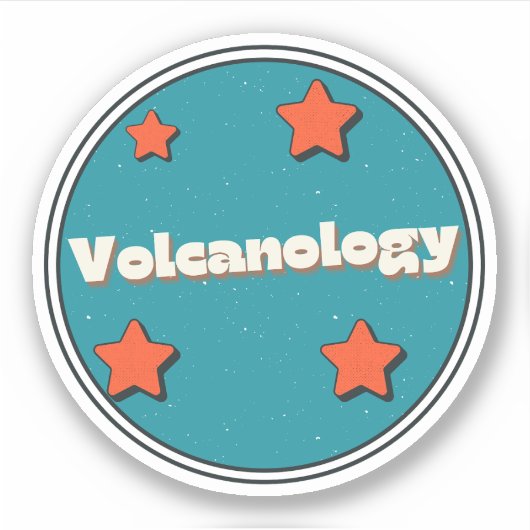 Sticker Volcanologie (Devant)