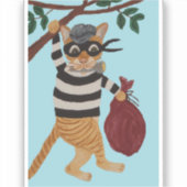 Sticker Voleur de Chat (Recto)