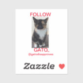 Sticker VOLG GATO, Alle Petten (Vel)