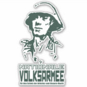 Sticker Volksarmee national (Devant)