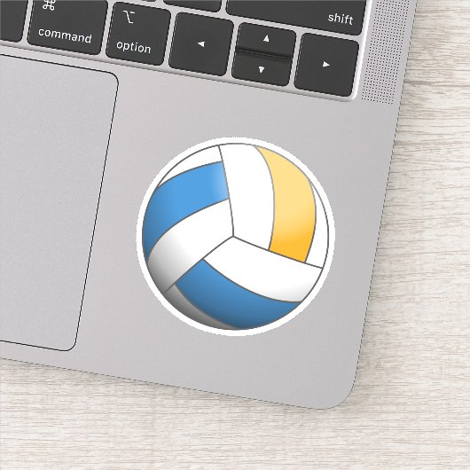 Sticker Volley-ball (Détail)