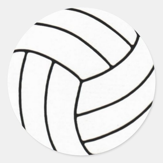 Sticker Volleyball (Devant)
