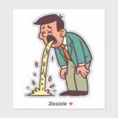 Sticker Vomit (Feuille)