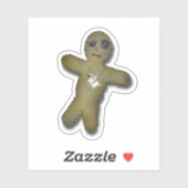 Sticker Voodoo Anti Valentine's Day (Feuille)